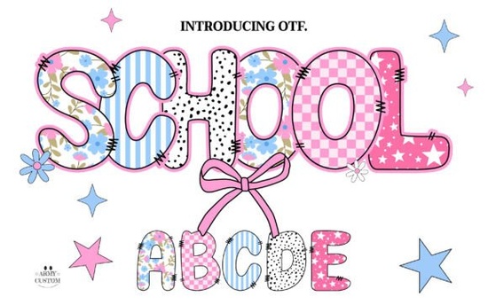 Preppy Coquette Font